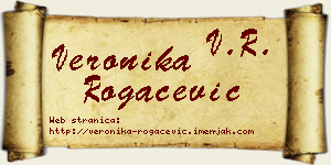 Veronika Rogačević vizit kartica